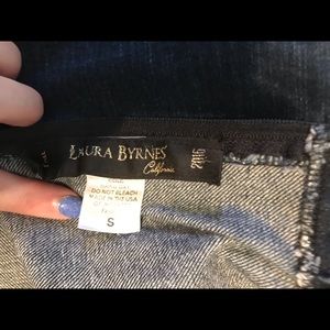 Pinup couture denim capris